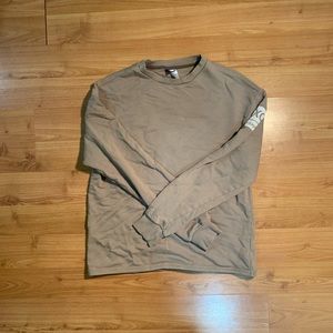 “never say never” Crewneck with Graphics on the Back